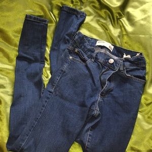 Garage: Blue skinny jeans